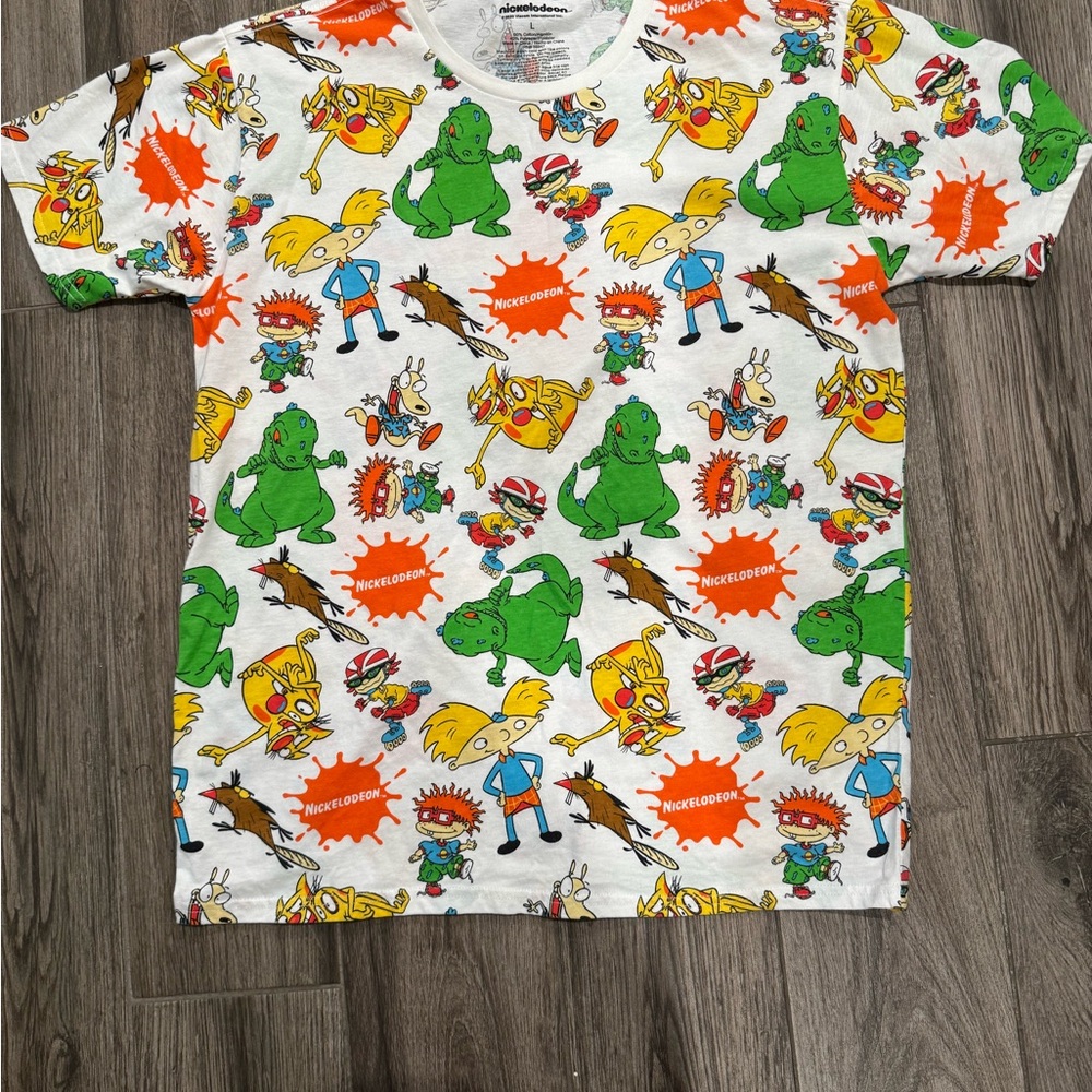 Nickelodeon Men’s Graphic T-Shirt - Multicolor